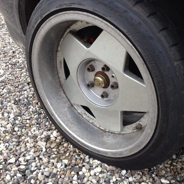 Alu fælge - slibes eller blæses ?? :-)