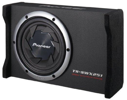 Pioneer TS-SWX251 10" Flat Subwoofer with Enclosure 800 Watts