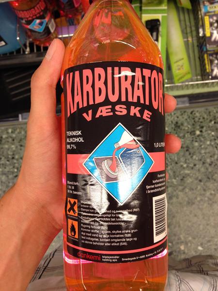 Er Kaburator væske anbefalet?