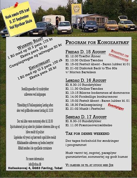 Opel træf denne weekend !!!