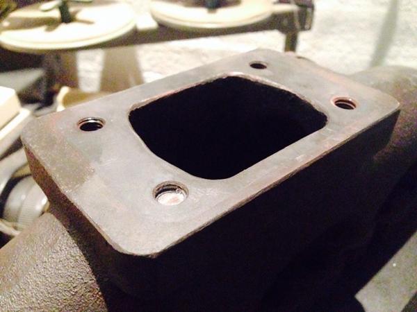 Pindbolt knækket i turbomanifold