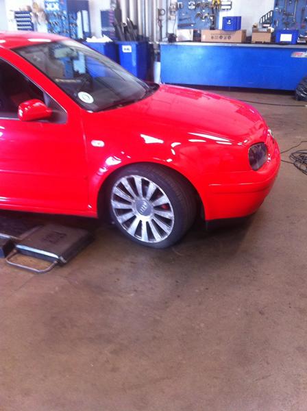 Renovering af A8 fælge