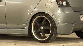 Dæk dimensioner til 17'' 