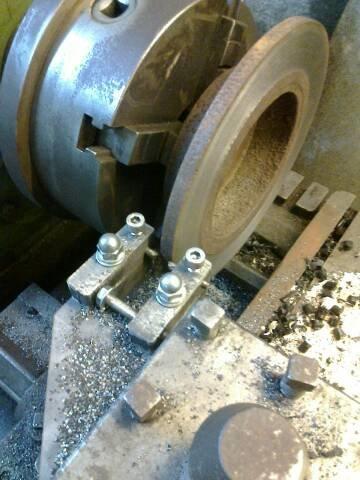 Afdrejning af bremseskiver...