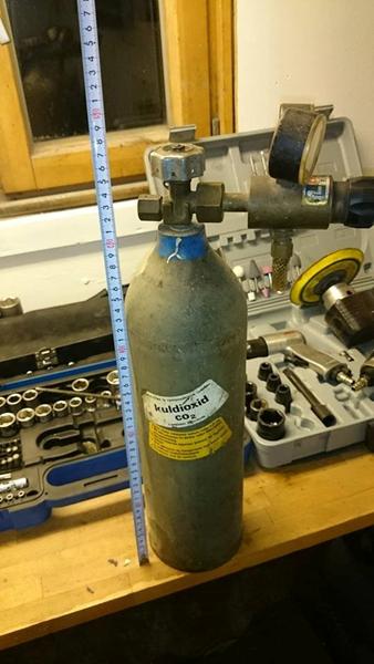 Fyldning af 2 KG CO2 Flaske ??
