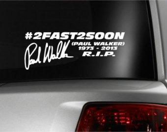 Paul walker stickers? Hjælp!