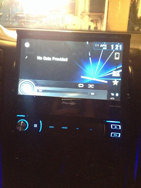 Pioneer avh-x7500bt 1din flip radio