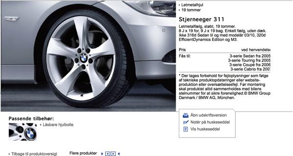 Nye dæk til BMW 335i Coupe