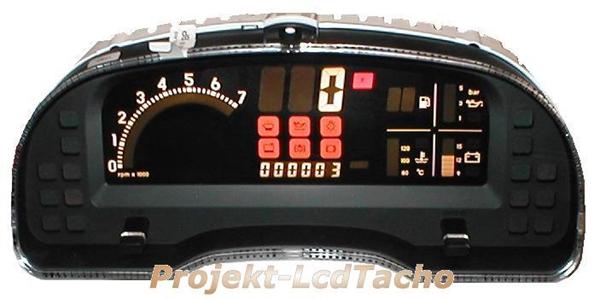 vectra a 2000 16V LCD TACHO