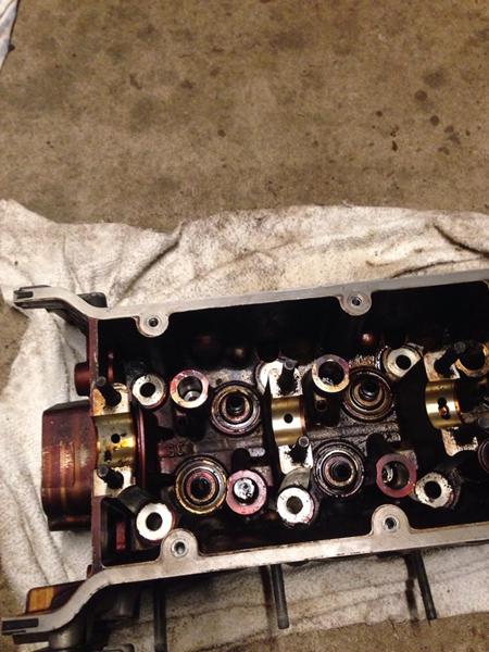 Rensning af topstykke...