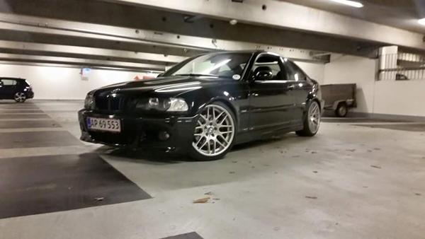 Konfirmant kørsel i BMW M3