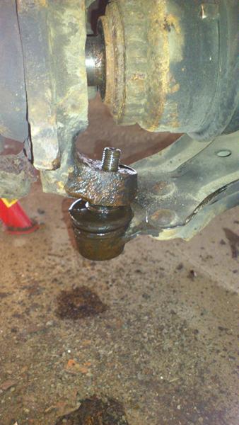 opel vectra 1995, afmontering af leje + nav osv.