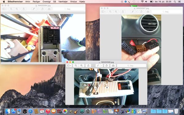 Stik til autoradio passer ikke!