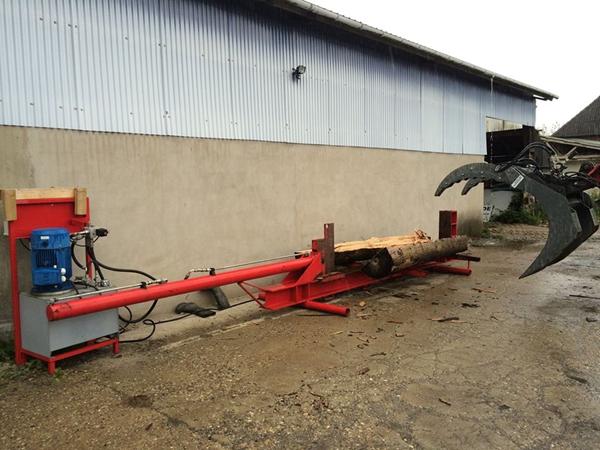 Stor brændeflækker