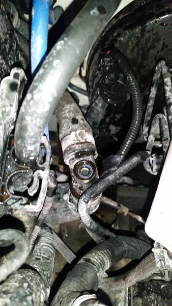 Fiat 500 spytter kølervæske 