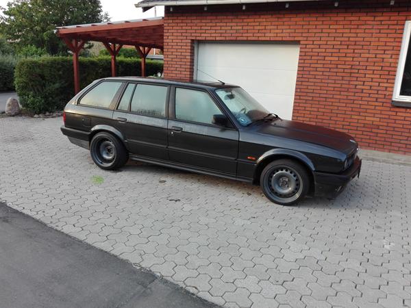 bmw e30 touring sænkning