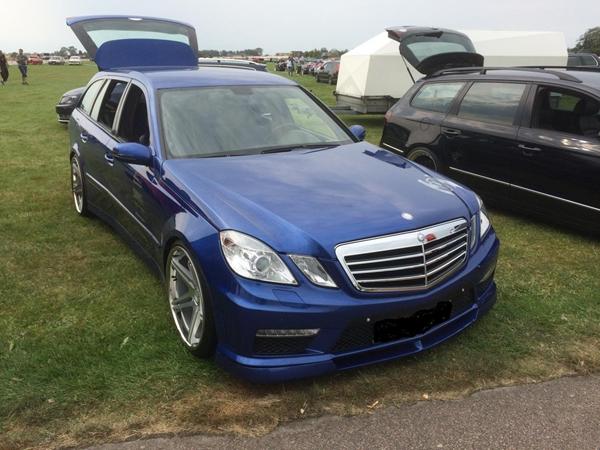 Mercedes W211 ombygget til W212