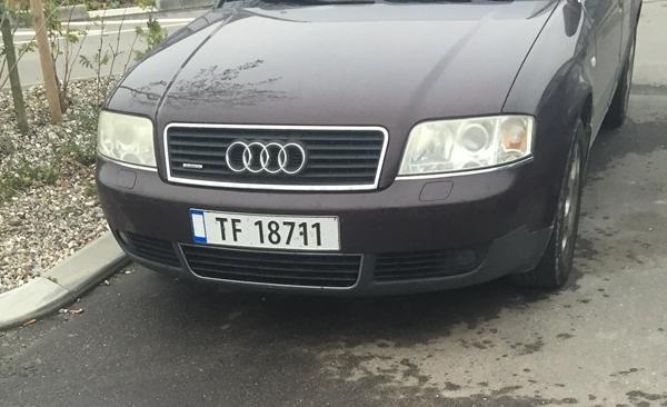 Mærkelig nummerplade