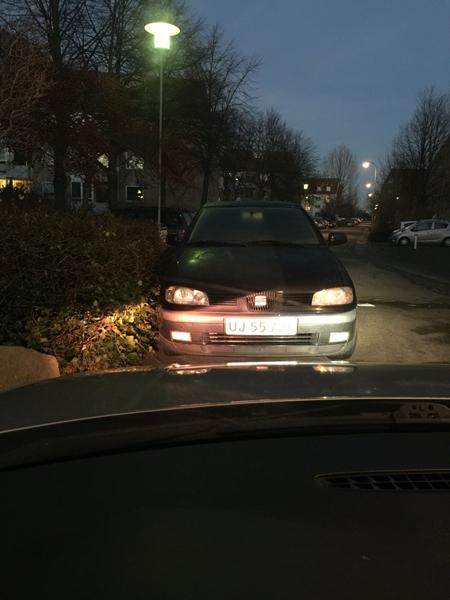 Ene xenon lyser rød?