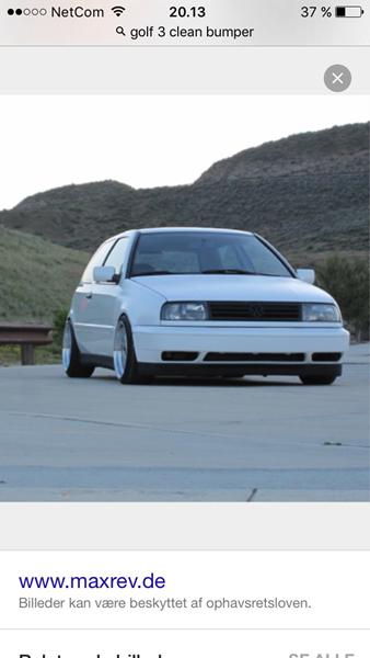 Golf 3 clean kofanger søges. 