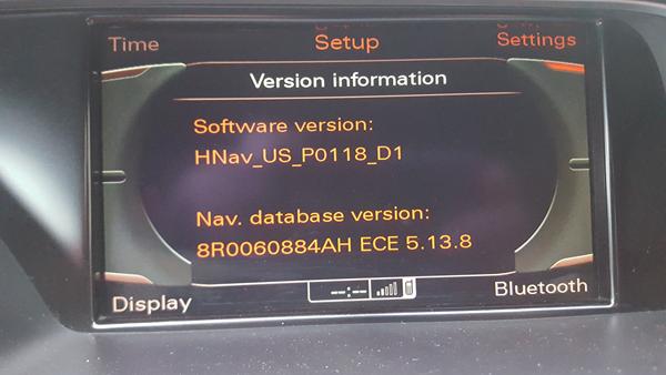 Audi MMI /Navi opdatering.