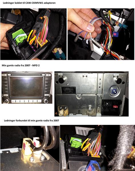 Ny radio giver problemer: DNX525DAB i VW Passat 6B (3c)