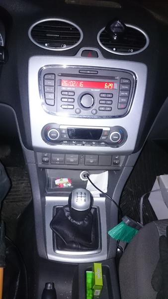 Erfaringer med navigation/udskiftning af radio i Ford Focus?