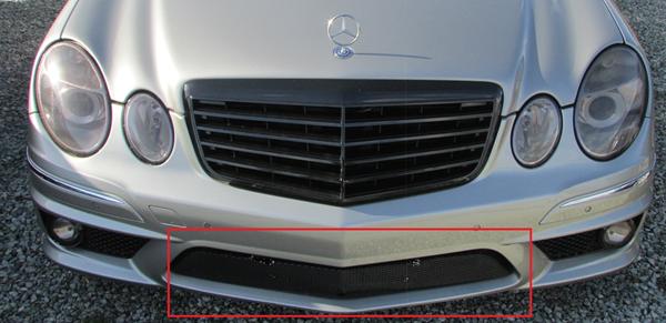 MB W211 E63 amg kofanger grill