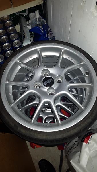 Dæk størrelse på BBS fælge 