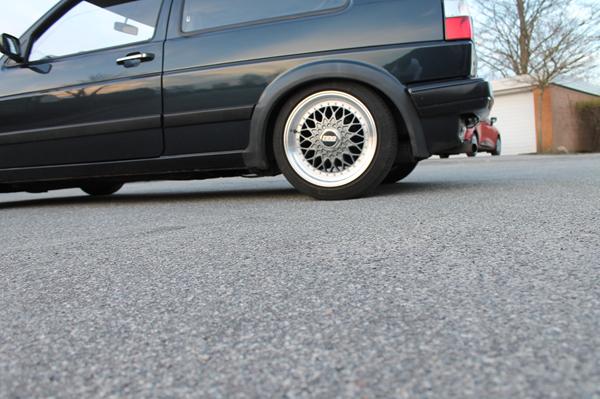 Gevindundervogn til Golf 2