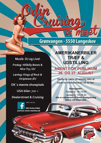 Amerikaner træf i Langeskov. 