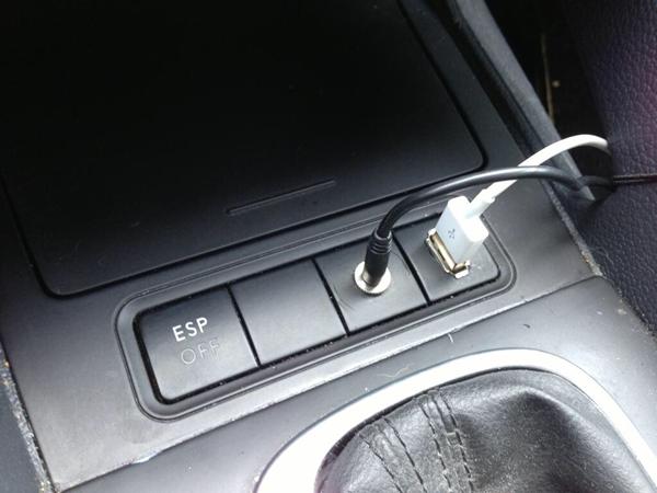 Aux indgang / jackstik