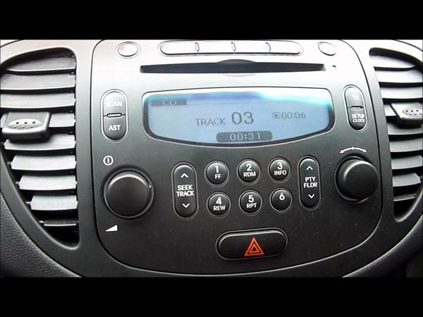 Bilradio-forslag til Hyundai i10?