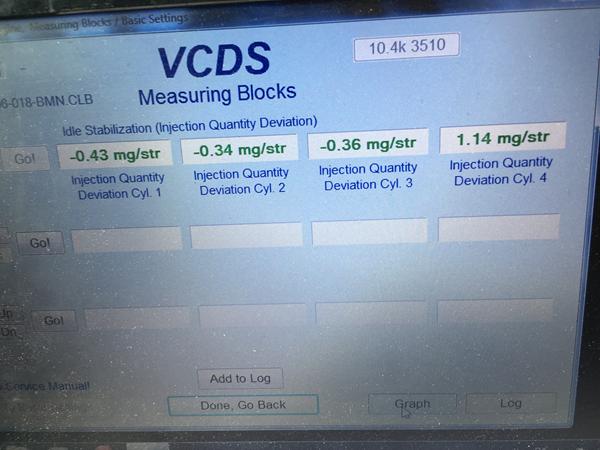 VAG 2,0 TDI defekt dyse?