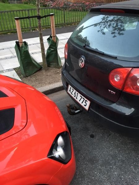 Skramlet nummerplade + ekstra :(