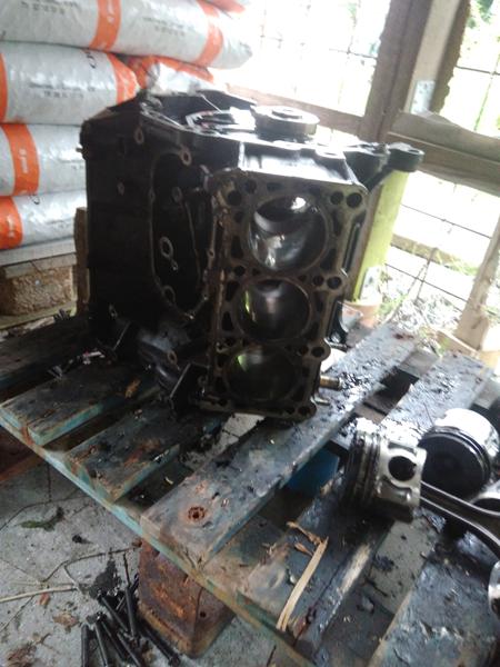 Glasblæsning motorblock i østjylland