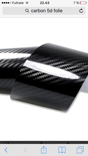 Carbon 5d folie