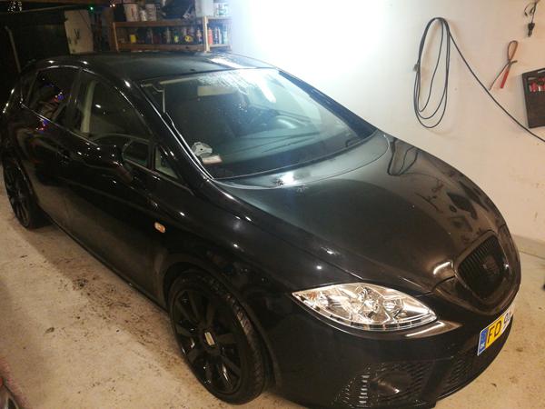 Seat Leon 1,9 driller efter motorvask. 