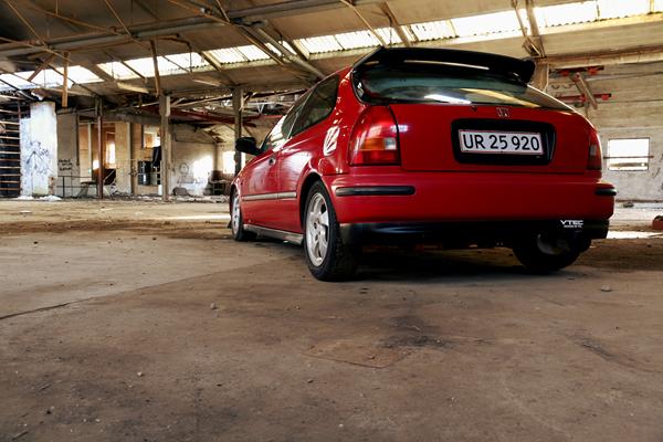 Godkendelse af Civic EK3 med B16a2