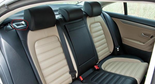 Lægge bagsæderne ned - VW Passat CC 2009