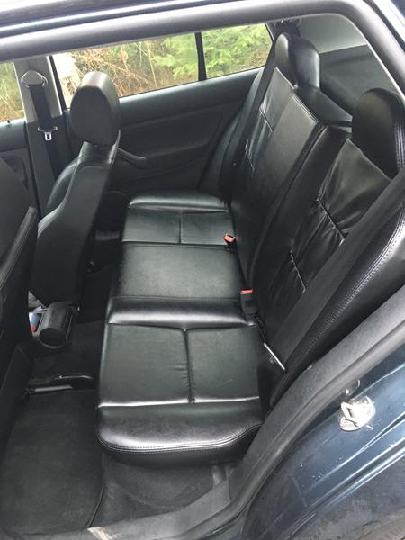 Golf 4 læderbagsæde
