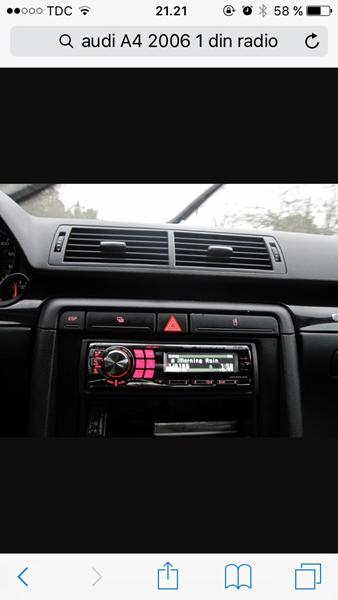 Audi A4 årgang 2006 Radio..