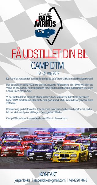 Få din bil udstillet på Classic Race Århus 2017