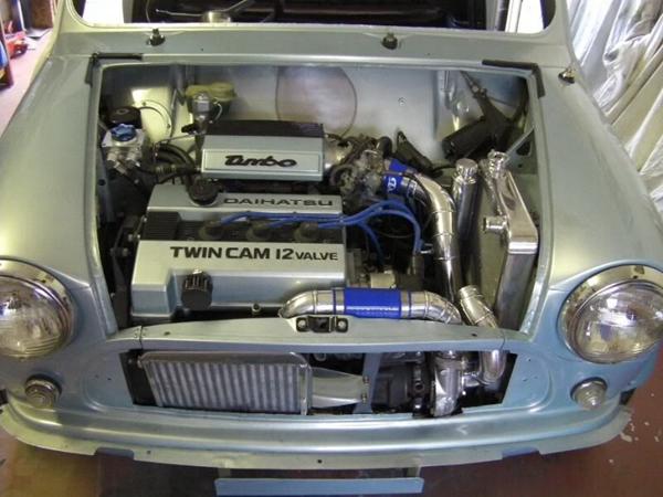 Classic mini engine swap - Skrevet af Morten H