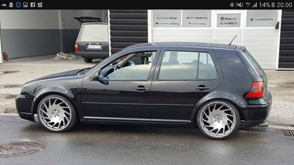 sænkning med 8.5" fælge