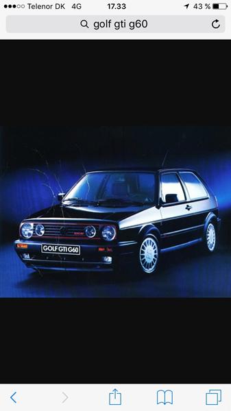 VW Golf 2 GTI G60