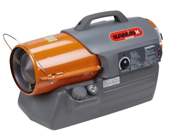 Varmekanon stikflammer..