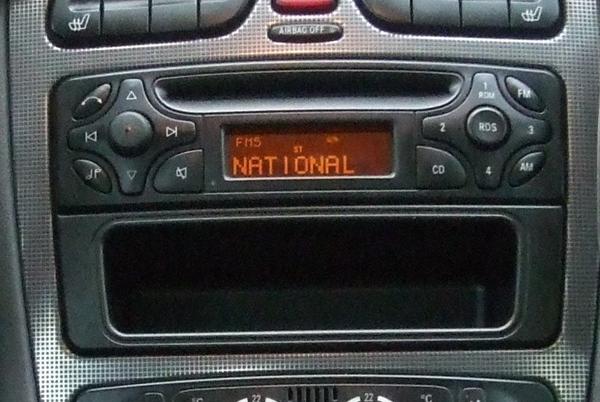 Mercedes radio adapter til ny radio