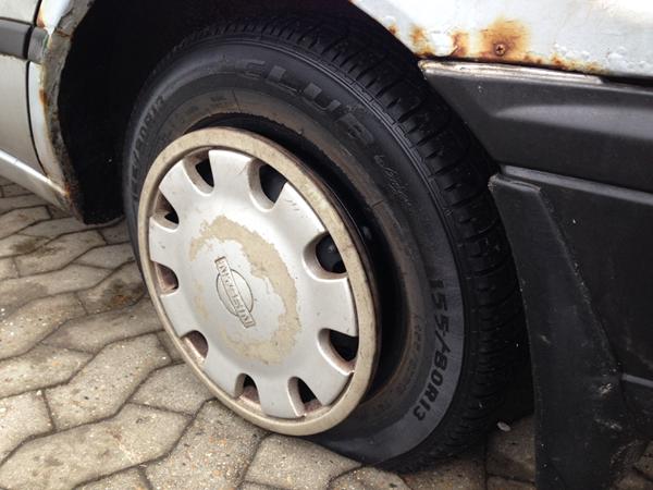 Akut dækskifte på stedet?