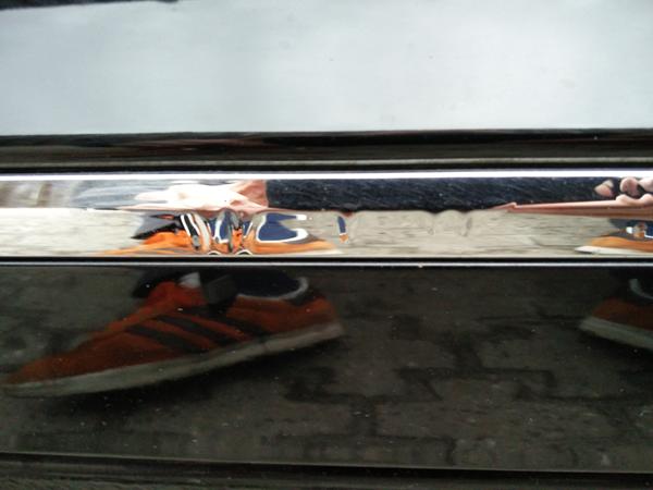 rustbobler på chrom liste 